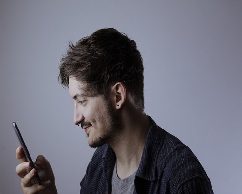 A person resting peacefully without digital screens